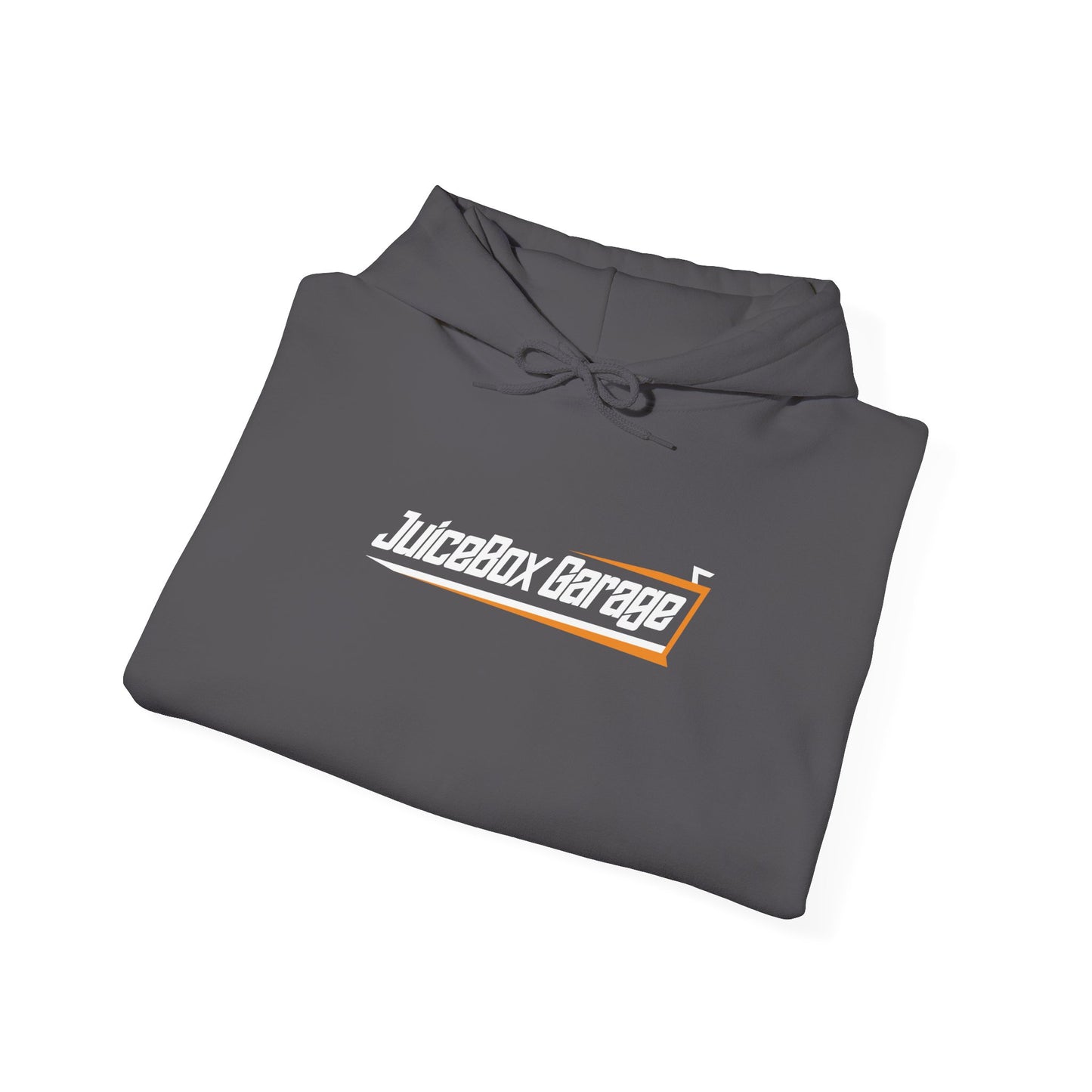 Hooded Sweatshirt with JuiceBox Garage Logo