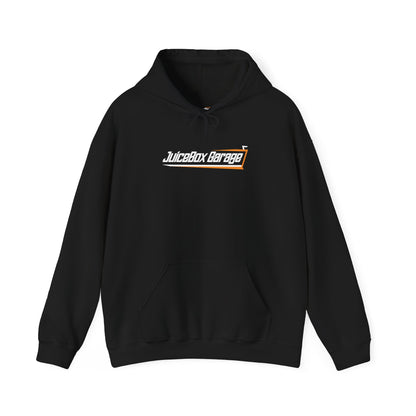 Hooded Sweatshirt with JuiceBox Garage Logo