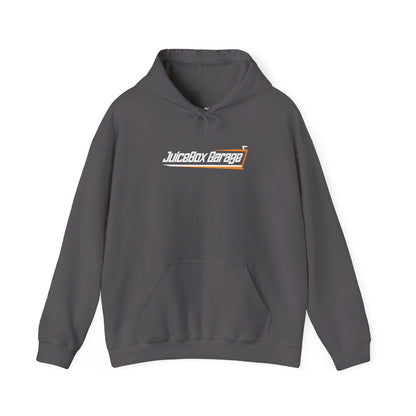 Hooded Sweatshirt with JuiceBox Garage Logo